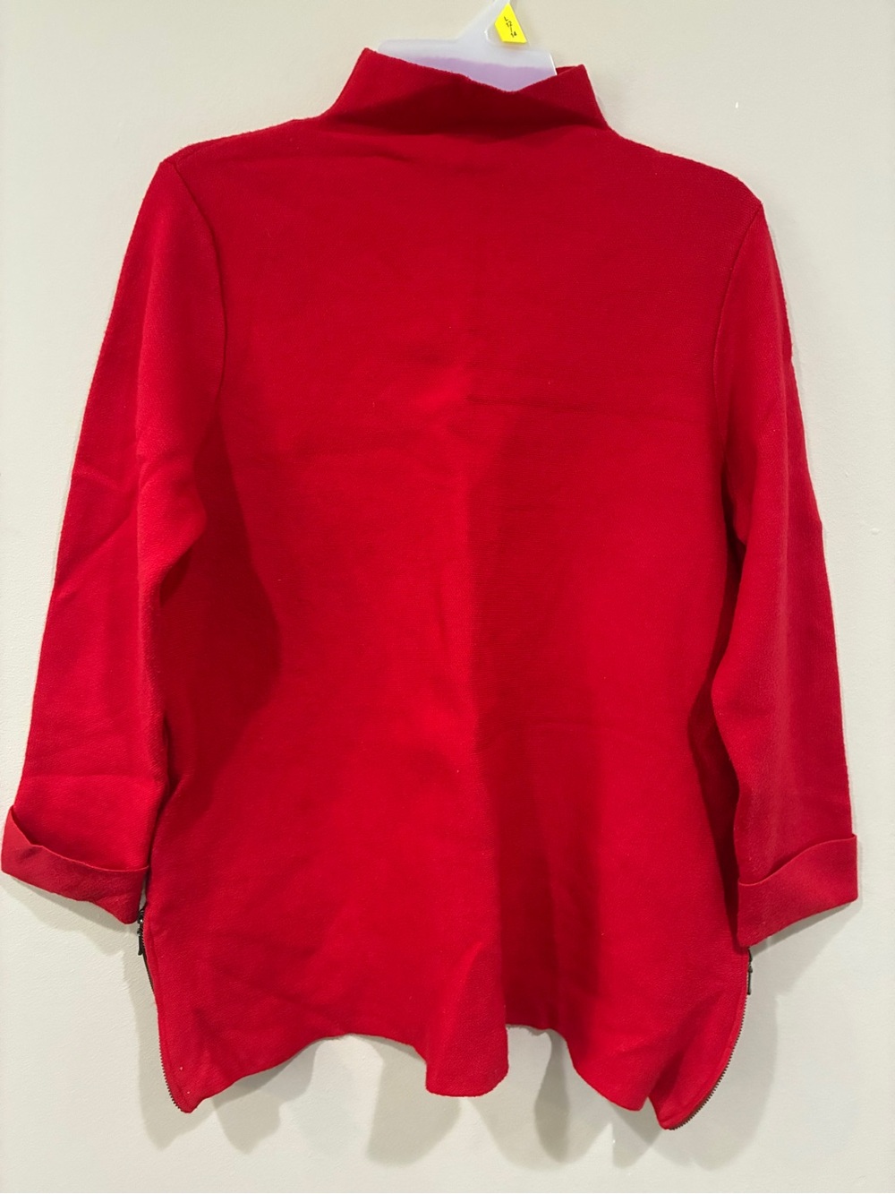 Tahari Red mock Turtleneck Sweater